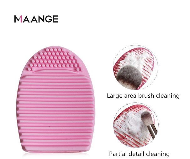 Maange Makeup Brushes Cleaner Silicone Washing Tools 1Piece