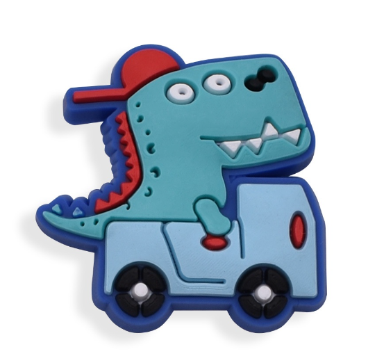 Cartoon Space Rocket Croc Design Jibitz Astronaut Rainbow Jibits Crocks Charm Pins for Men Shoe Accessories Decorations 5