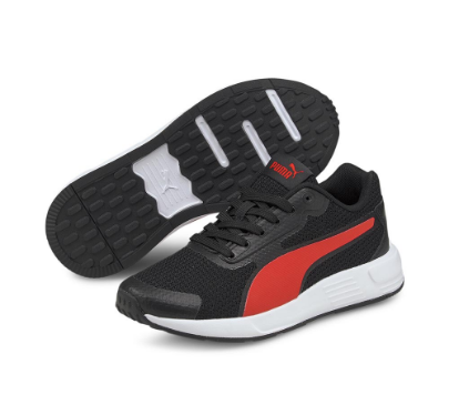 PUMA Unisex Taper Youth Shoe (Black)