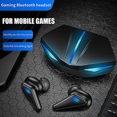 K55 Gaming Wireless Earphone Low Latency TWS Bluetooth Earphones Headset With Mic Bass Headphone