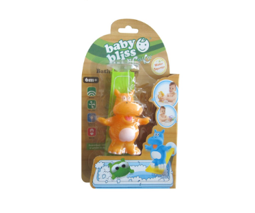 Baby Bliss Bath Fun Time Hippo, Lead-Free - Developmental Toys