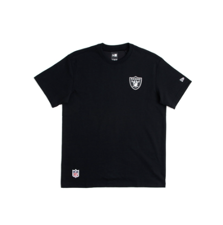 Las Vegas Raiders NFL Team Logo Black Short Sleeves T-Shirt