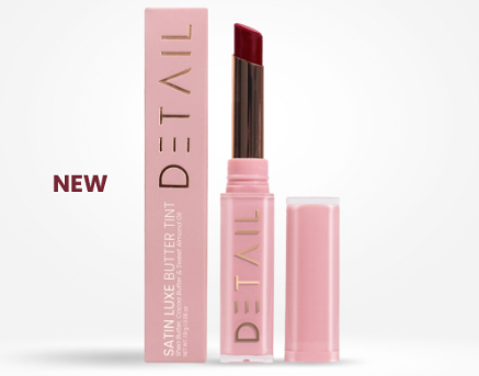 Detail Cosmetics Satin Luxe Butter Tint in RASPBERRY JAM