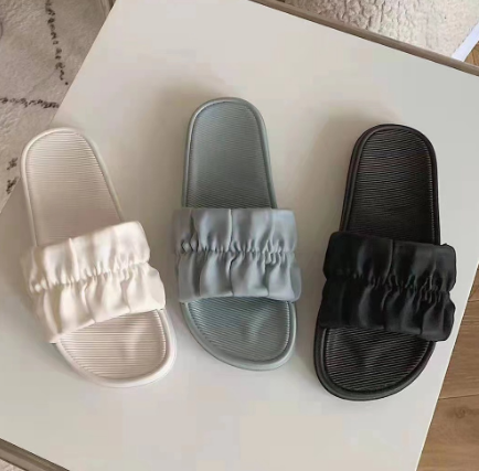 Indoor Home Thin Strip Rubber Slippers