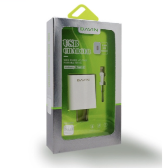 Bavin Pc658 Y 3A Usb Charger for micro/android ,ios, TYPe C