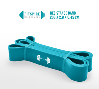 FITSPIRE Resistance Band Latex 208x0.45x1.3cm Amazing Gift Idea For Any Occasion!