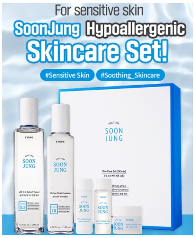 Etude SoonJung Skin Care Set