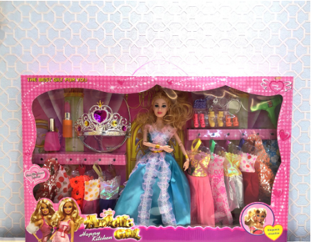 Kingtoys [New] Eminence Beauty Doll Series - Beautiful Girl with Dress - Toys For Girls