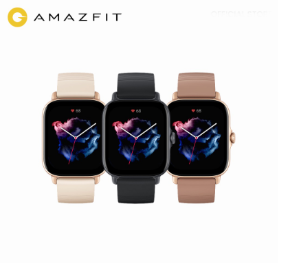 Amazfit GTS 3 Smart Watch  Satellite Navigation 150 Sports Modes  GPS  HD AMOLED Screen (1.75")