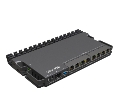 MikroTik RB5009 POE Version (RB5009UPr+S+IN) - (8) Gigabit ports w/ POE In & Out, + 10G SFP+ Port