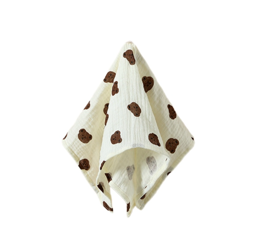 BB Toddler Security Blanket Cuddle Bib Cotton Soothe Towel Teething Bibs Sleeping-Doll Baby Cartoon Kerchief Appease Tow B6