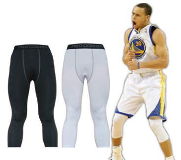 Elastic Quick-Drying Sports Tights Fitness Pants men's Basketball running Training Compression tight