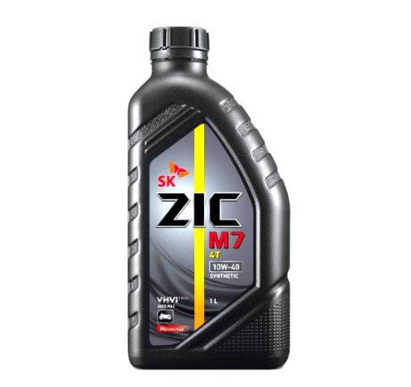 SK ZIC M7 4T 10W-40  Synthetic Motorcycle Oil 1L