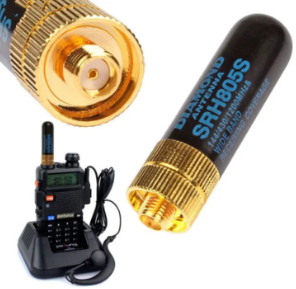 UV-82 SRH-805S BAOFENG SMA-F Female SMA-F Male UV-5R UHF+VHF Walkie Talkie Antenna Car Accessories SRH-805S Antenna Dual Band Antenna SMA Female Antenna Dual-segment Antenna