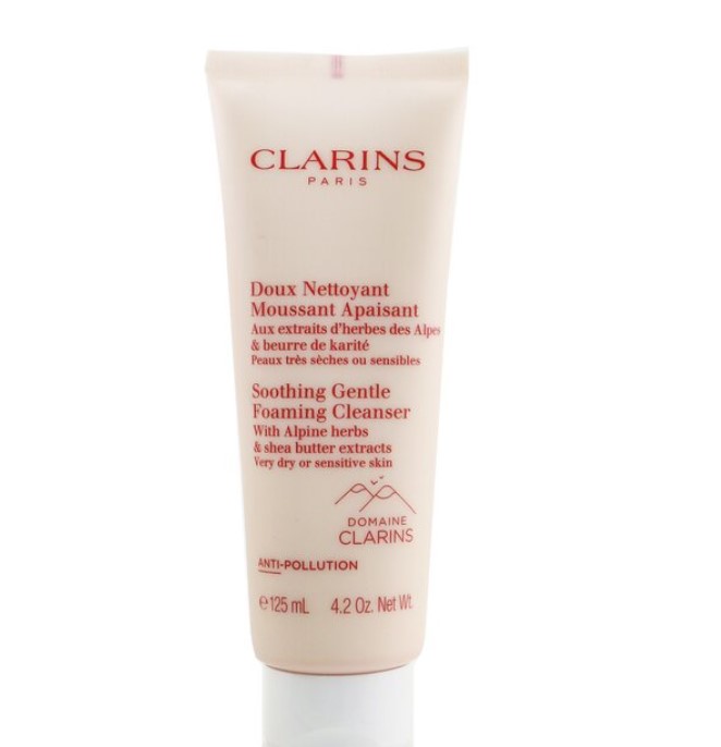 Clarins Soothing Gentle Foaming Cleanser with Alpine Herbs