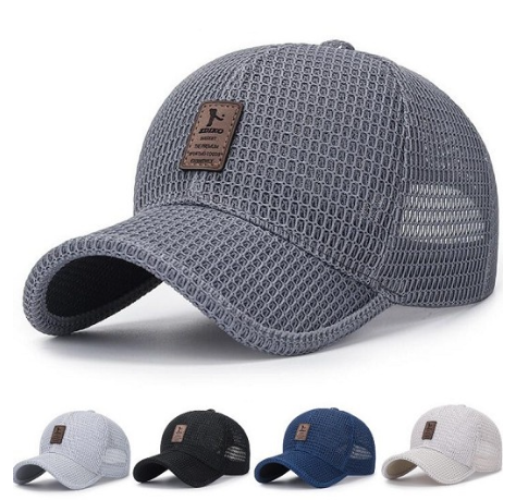 Visor Cap Breathable Quick Drying Mesh Baseball Caps Summer Net Cap Caps For Men