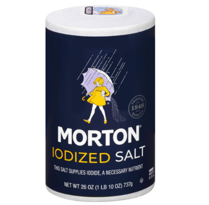 Morton Iodized Table Salt 737g