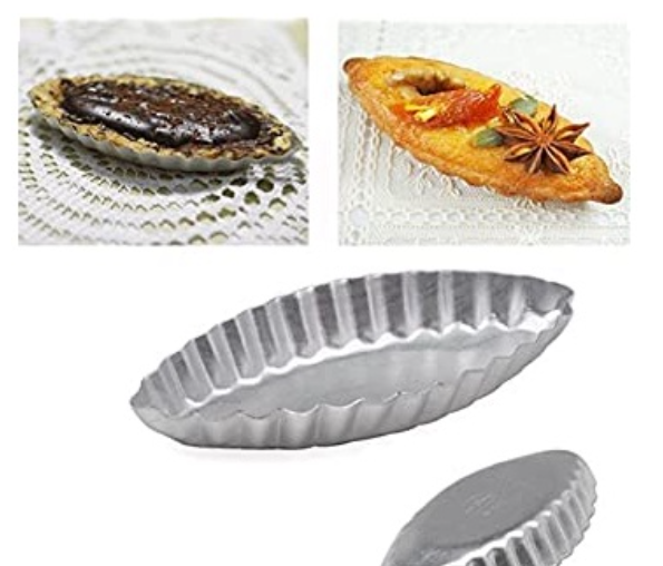 Aluminium Boat Shaped Muffin Pans Tart Pie Cup Mold