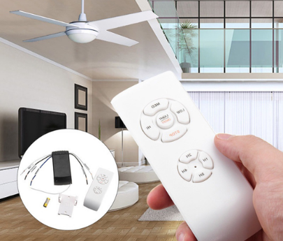 COOL Universal Ceiling Fan Lamp Remote Control Kit Timing Wireless Receiver Home Tool