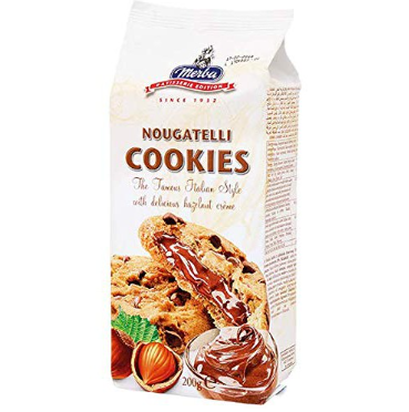 Merba Nougatelli Cookies 200g