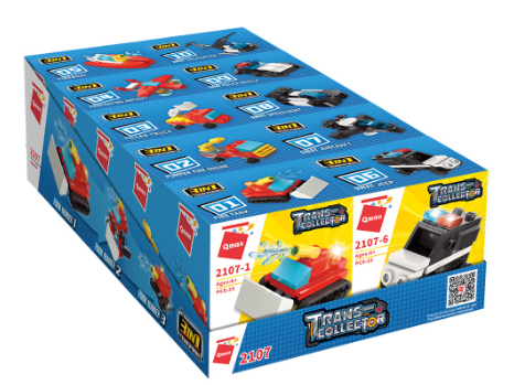 Keeppley Qman Trans Combo Fire SWAT Random Assortment Building Blocks