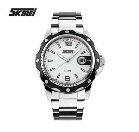 Skmei S0992 Waterproof Men Quartz Watch A STEEL STRAP