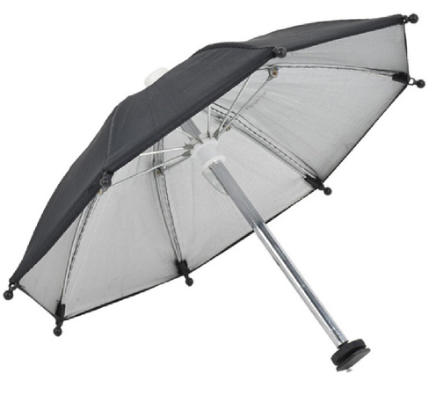 Black Dslr Camera Umbrella Sunshade Rainy Holder For General Camera Photographic