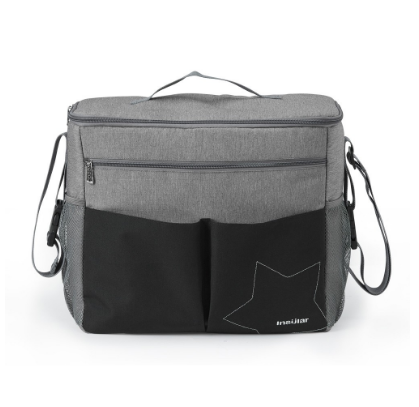 INSULAR Diaper Bags Baby Stroller Organizer Bag Shoulder / Tote Maternity Nappy Bag Adjustable Strap