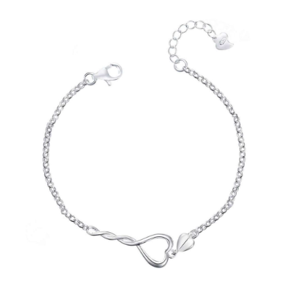 Silver B187 Korean Fashion Jewelry Ladies Bracelet
