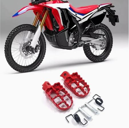 1 Pair Motorcycle Sport Bike Non-slip Front After Foot Peg Rest For Motorbike Accessories