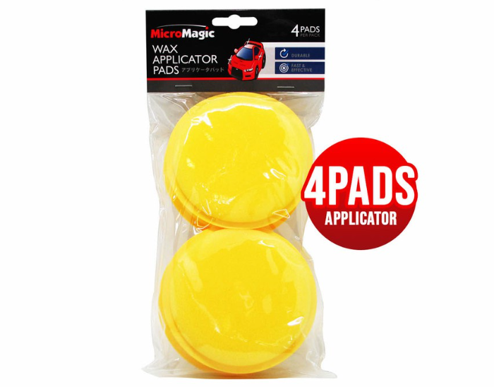 4pcs Micromagic Wax Applicator Pads (Yellow)