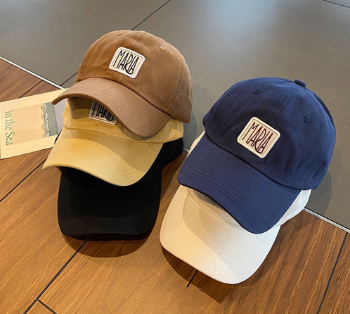 Lovito Women Preppy Letter Pattern Chic Baseball Cap Fashion Hats LFA11544