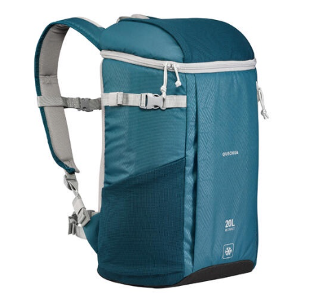 Decathlon Quechua Isothermal backpack for hiking and camping - Compact Ice - 20 Liters