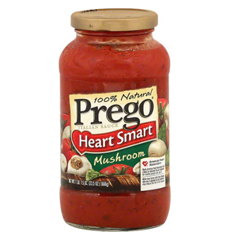 Prego Italian Sauce Heart Smart Mushroom 666g