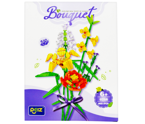 Peizhi Blocks Flower 465 pcs Bouquet