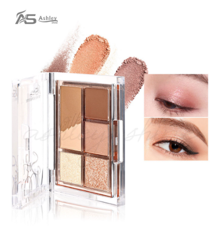 Ashley Shine Makeup Kit Eyeshadow Palette 6g Eye Shadow Powder Combination Eye Make Up AS3070