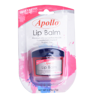 Apollo  Lip Balm Pretty Pink 7g