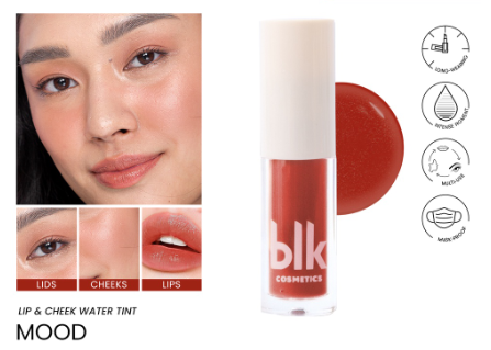 blk cosmetics fresh lip and cheek water tint mood