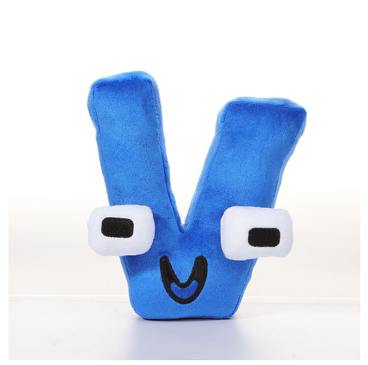 26 PCS Alphabet Lore Plush Toy Stuffed Doll Preschool Educational English ABC Letter Toy Kids Birthday Party Christmas Gift V