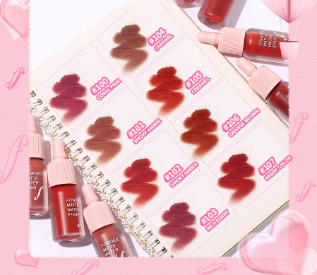 Bayfree Matte Lip Tint Water Stain Non-Stick Cup Last for Hours Lip Makeup