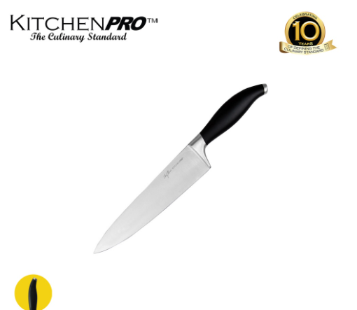 KitchenPro 7 inch Chef's Knife Flair Handle