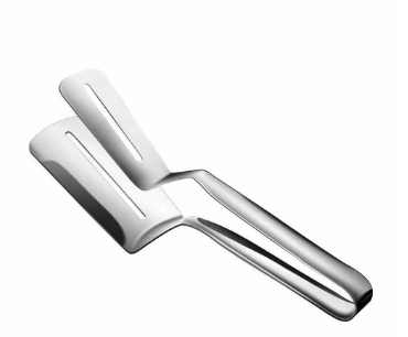 Frying Shovel Clip Stainless Steel Cookware Steak Clamp Grilling Tongs Kitchen Accessories Cooking Barbecue Camping Tools