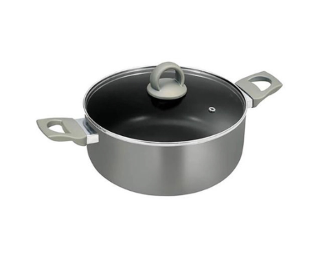 Masflex Platinum Induction Casserole 22cm with Glass Lid 22 x 9 x 22cm