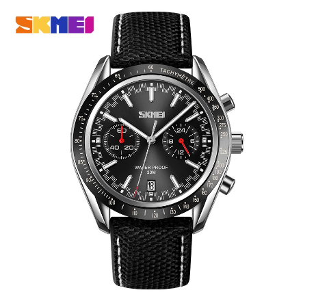 SKMEI High Quality Men Waterproof Quartz Watch Atmospheric Sports 9292 ALL BLACK