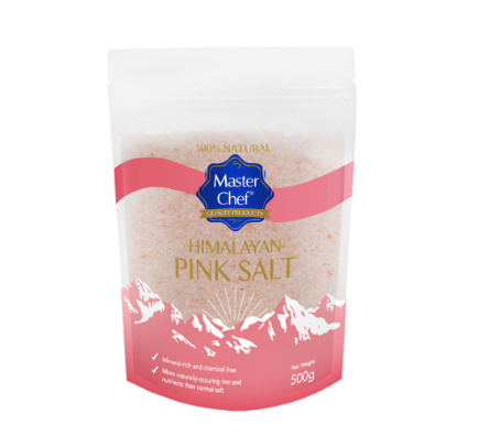 Master Chef 100% Natural Himalayan Pink Salt 500g