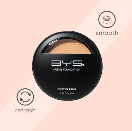 BYS Foundation Creme w/ Sponge