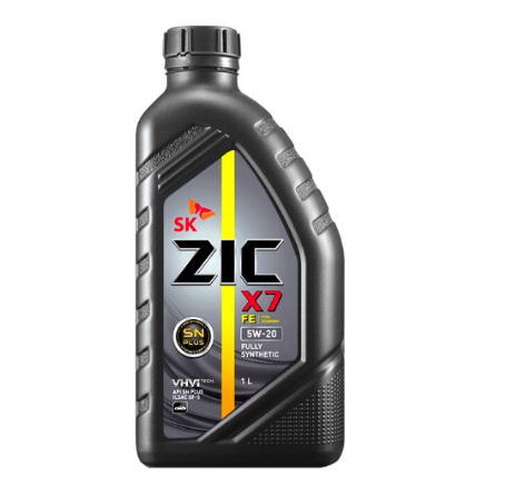 SK ZIC X7 FE 5W-20 1 Liter Premium Fully-Synthetic Motor Oil