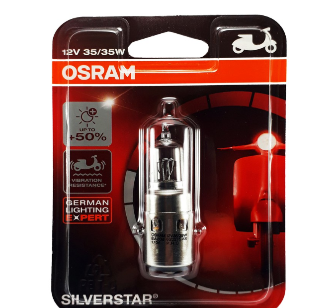 Osram Motorcycle Bulb (B35) Silverstar