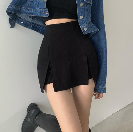 Skirt Irregular High Waist And Thin Buttocks Short Skirt Skort