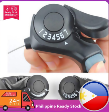 1Pair/Set SHIMANO Shift TX30-7 Bicycle Thumb Gear Shifter 3x7 Speed Shift Lever